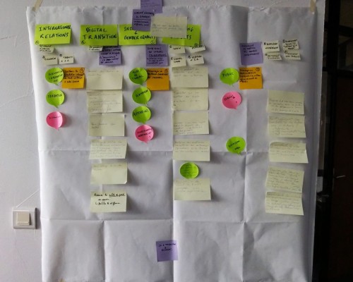 Pr&eacute;paration d'un dossier Europe Cr&eacute;ative avec la Compagne L&eacute;la