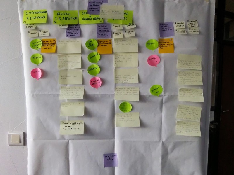 Préparation d'un dossier Europe Créative avec la Compagne Léla