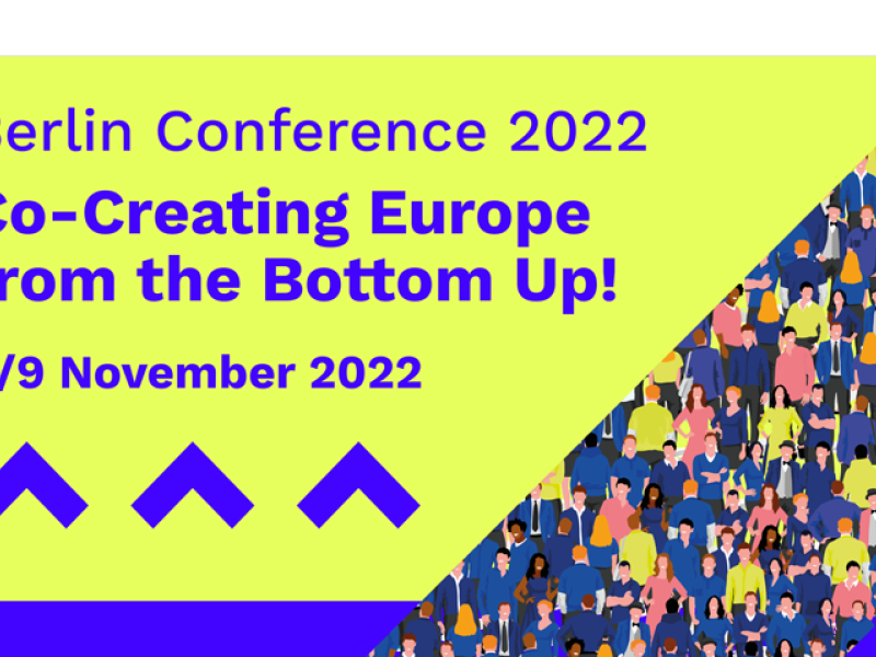 Rethinking Europe - Berlin Conference 22